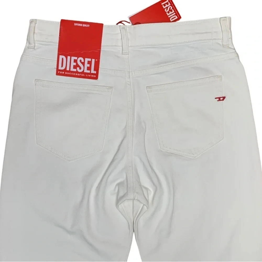 Diesel Boyfriend Jeans 2016 D-Air 09D63 White Size 27 - Picture 9 of 17